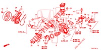 WASSERPUMPE/THERMOSTAT (2.0L) für Honda CR-V 2.0 S 5 Türen 5 gang automatikgetriebe 2014
