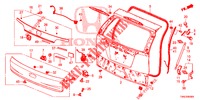 HECKKLAPPENPLATTE(2D)  für Honda CR-V 2.0 COMFORT 5 Türen 6 gang-Schaltgetriebe 2015