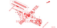 HECKSCHEIBENWISCHER  für Honda CR-V 2.0 COMFORT 5 Türen 6 gang-Schaltgetriebe 2015