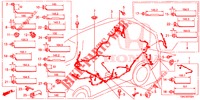 KABELBAUM (LH) (3) für Honda CR-V 2.0 COMFORT 5 Türen 6 gang-Schaltgetriebe 2015
