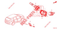 KOMBISCHALTER  für Honda CR-V 2.0 COMFORT 5 Türen 6 gang-Schaltgetriebe 2015