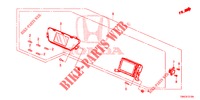 MITTLERES DISPLAY (LH) für Honda CR-V 2.0 COMFORT 5 Türen 6 gang-Schaltgetriebe 2015