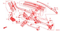 WINDSCHUTZSCHEIBENWISCHER (LH) (2) für Honda CR-V 2.0 COMFORT 5 Türen 6 gang-Schaltgetriebe 2015