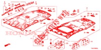 DACHVERKLEIDUNG (1) für Honda CR-V 2.0 COMFORT 5 Türen 5 gang automatikgetriebe 2015