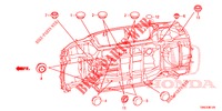 GUMMITUELLE (INFERIEUR) für Honda CR-V 2.0 COMFORT 5 Türen 5 gang automatikgetriebe 2015