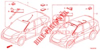 KABELBAUM (LH) (4) für Honda CR-V 2.0 COMFORT 5 Türen 5 gang automatikgetriebe 2015