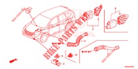 KLIMAANLAGE (SENSEUR/CLIMATISEUR D'AIR AUTOMATIQUE) für Honda CR-V 2.0 COMFORT 5 Türen 5 gang automatikgetriebe 2015