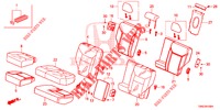 RUECKSITZ/SITZGURT,(2D)  für Honda CR-V 2.0 COMFORT 5 Türen 5 gang automatikgetriebe 2015