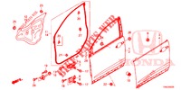 TUERTAFELN, VORNE(2D)  für Honda CR-V 2.0 COMFORT 5 Türen 5 gang automatikgetriebe 2015