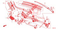 WINDSCHUTZSCHEIBENWISCHER (LH) (2) für Honda CR-V 2.0 COMFORT 5 Türen 5 gang automatikgetriebe 2015