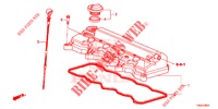 ZYLINDERKOPFDECKEL (2.0L) für Honda CR-V 2.0 COMFORT 5 Türen 5 gang automatikgetriebe 2015