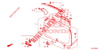 HECKKLAPPENVERKLEIDUNG/ TAFELVERKLEIDUNG, HINTEN(2D)  für Honda CR-V 2.0 ELEGANCE 5 Türen 6 gang-Schaltgetriebe 2015