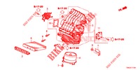 HEIZGEBLAESE (LH) für Honda CR-V 2.0 ELEGANCE 5 Türen 6 gang-Schaltgetriebe 2015