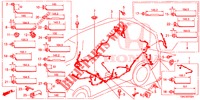 KABELBAUM (LH) (3) für Honda CR-V 2.0 ELEGANCE 5 Türen 6 gang-Schaltgetriebe 2015
