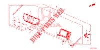 MITTLERES DISPLAY (LH) für Honda CR-V 2.0 ELEGANCE 5 Türen 6 gang-Schaltgetriebe 2015