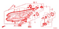 SCHEINWERFER (2) für Honda CR-V 2.0 ELEGANCE 5 Türen 6 gang-Schaltgetriebe 2015