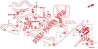WASSERSCHLAUCH/HEIZUNGSSCHACHT (LH) (2.0L) für Honda CR-V 2.0 ELEGANCE 5 Türen 6 gang-Schaltgetriebe 2015