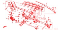 WINDSCHUTZSCHEIBENWISCHER (LH) (2) für Honda CR-V 2.0 ELEGANCE 5 Türen 6 gang-Schaltgetriebe 2015