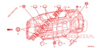 GUMMITUELLE (INFERIEUR) für Honda CR-V 2.0 ELEGANCE 5 Türen 5 gang automatikgetriebe 2015