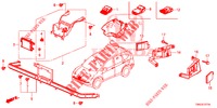 RADAR (2) für Honda CR-V 2.0 ELEGANCE 5 Türen 5 gang automatikgetriebe 2015