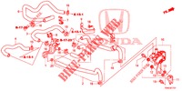 WASSERSCHLAUCH/HEIZUNGSSCHACHT (LH) (2.0L) für Honda CR-V 2.0 ELEGANCE 5 Türen 5 gang automatikgetriebe 2015