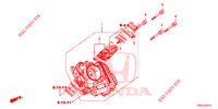 DROSSELKLAPPENGEHAEUSE (2.0L) für Honda CR-V 2.0 EXCLUSIVE NAVI 5 Türen 6 gang-Schaltgetriebe 2015