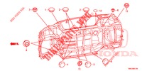 GUMMITUELLE (INFERIEUR) für Honda CR-V 2.0 EXCLUSIVE NAVI 5 Türen 6 gang-Schaltgetriebe 2015