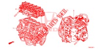 MOTOREINHEIT/GETRIEBE KOMPL. (2.0L) für Honda CR-V 2.0 EXCLUSIVE NAVI 5 Türen 6 gang-Schaltgetriebe 2015