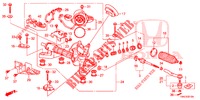 SERVOLENKGETRIEBE (LH) für Honda CR-V 2.0 EXCLUSIVE NAVI 5 Türen 6 gang-Schaltgetriebe 2015