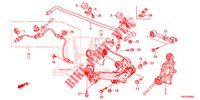 UNTERER ARM, HINTEN/FUEHRUNGSARM  für Honda CR-V 2.0 EXCLUSIVE NAVI 5 Türen 6 gang-Schaltgetriebe 2015