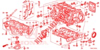 ZYLINDERBLOCK/OELWANNE (2.0L) für Honda CR-V 2.0 EXCLUSIVE NAVI 5 Türen 6 gang-Schaltgetriebe 2015