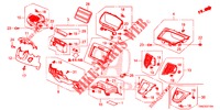 INSTRUMENT, ZIERSTUECK (COTE DE CONDUCTEUR) (LH) für Honda CR-V 2.0 EXCLUSIVE NAVI 5 Türen 5 gang automatikgetriebe 2015