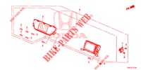 MITTLERES DISPLAY (LH) für Honda CR-V 2.0 EXCLUSIVE NAVI 5 Türen 5 gang automatikgetriebe 2015