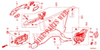 TUERSCHLOESSER, HINTEN/AEUSSERER GRIFF  für Honda CR-V 2.0 EXCLUSIVE NAVI 5 Türen 5 gang automatikgetriebe 2015