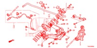 UNTERER ARM, HINTEN/FUEHRUNGSARM  für Honda CR-V 2.0 EXCLUSIVE NAVI 5 Türen 5 gang automatikgetriebe 2015