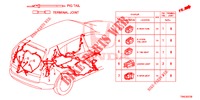 ELEKTR. STECKVERBINDER (ARRIERE) für Honda CR-V 2.0 EXCLUSIVE L 5 Türen 6 gang-Schaltgetriebe 2015