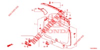 HECKKLAPPENVERKLEIDUNG/ TAFELVERKLEIDUNG, HINTEN(2D)  für Honda CR-V 2.0 EXCLUSIVE L 5 Türen 6 gang-Schaltgetriebe 2015