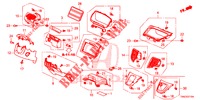 INSTRUMENT, ZIERSTUECK (COTE DE CONDUCTEUR) (LH) für Honda CR-V 2.0 EXCLUSIVE L 5 Türen 6 gang-Schaltgetriebe 2015