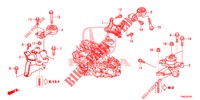 MOTORBEFESTIGUNGEN (2.0L) (MT) für Honda CR-V 2.0 EXCLUSIVE L 5 Türen 6 gang-Schaltgetriebe 2015