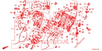 SITZKOMPONENTEN, HINTEN (1) für Honda CR-V 2.0 EXCLUSIVE L 5 Türen 6 gang-Schaltgetriebe 2015