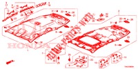 DACHVERKLEIDUNG (1) für Honda CR-V 2.0 EXCLUSIVE L 5 Türen 5 gang automatikgetriebe 2015