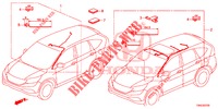 KABELBAUM (LH) (4) für Honda CR-V 2.0 EXCLUSIVE L 5 Türen 5 gang automatikgetriebe 2015