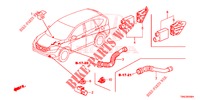 KLIMAANLAGE (SENSEUR/CLIMATISEUR D'AIR AUTOMATIQUE) für Honda CR-V 2.0 EXCLUSIVE L 5 Türen 5 gang automatikgetriebe 2015