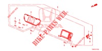 MITTLERES DISPLAY (LH) für Honda CR-V 2.0 EXCLUSIVE L 5 Türen 5 gang automatikgetriebe 2015