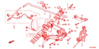 UNTERER ARM, HINTEN/FUEHRUNGSARM  für Honda CR-V 2.0 EXCLUSIVE L 5 Türen 5 gang automatikgetriebe 2015