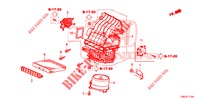 HEIZGEBLAESE (LH) für Honda CR-V 2.0 S 5 Türen 6 gang-Schaltgetriebe 2015