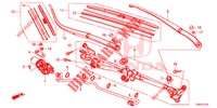 WINDSCHUTZSCHEIBENWISCHER (LH) (2) für Honda CR-V 2.0 S 5 Türen 6 gang-Schaltgetriebe 2015