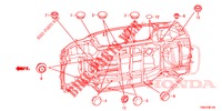 GUMMITUELLE (INFERIEUR) für Honda CR-V 2.0 S 5 Türen 5 gang automatikgetriebe 2015
