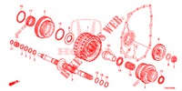 HAUPTWELLE/KUPPLUNG (4EME 5EME) für Honda CR-V 2.0 S 5 Türen 5 gang automatikgetriebe 2015