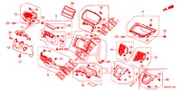 INSTRUMENT, ZIERSTUECK (COTE DE CONDUCTEUR) (LH) für Honda CR-V 2.0 S 5 Türen 5 gang automatikgetriebe 2015